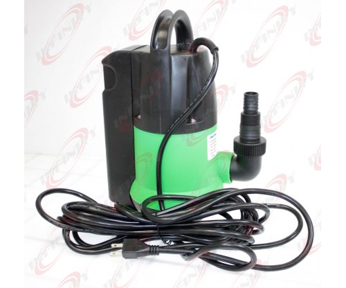 3/4 HP 2650GPH Submersible Dirty Clean Water Sump Pump Flooding Pond Swim Pool